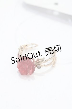 画像: axes femme / FAVミニローズリング  赤 Y-25-07-31-001-AX-AC-SZ-ZY
