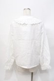 画像3: axes femme POETIQUE / コットンレースブラウス  白 Y-25-07-31-030-AX-BL-SZ-ZY (3)