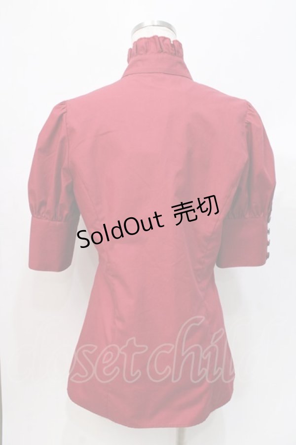 画像3: MIHO MATSUDA / ブラウス・シノア M 赤 Y-25-07-31-040-GO-BL-SZ-ZT166 (3)