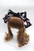 画像1: Angelic Pretty / ドリーミィドールハウスカチューシャ  黒 Y-25-07-31-009-AP-AC-SZ-ZY (1)