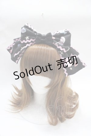 画像: Angelic Pretty / ドリーミィドールハウスカチューシャ  黒 Y-25-07-31-009-AP-AC-SZ-ZY