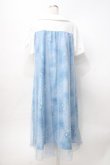画像3: axes femme / ソーダ柄シャツワンピース Ｍ サックス Y-25-07-31-063-AX-OP-SZ-ZY (3)