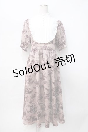 画像: m petit by misako / TT*AMデシンヨークワンピース M 中桃 Y-25-07-31-064-LO-OP-SZ-ZY