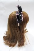 画像4: Angelic Pretty / ドリーミィドールハウスカチューシャ  黒 Y-25-07-31-009-AP-AC-SZ-ZY (4)