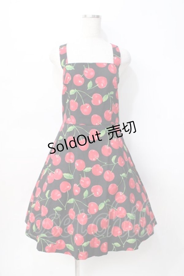 画像1: Jane Marple / Royal Cherryのサンドレス M 黒 Y-25-07-31-067-JM-OP-SZ-ZT326 (1)