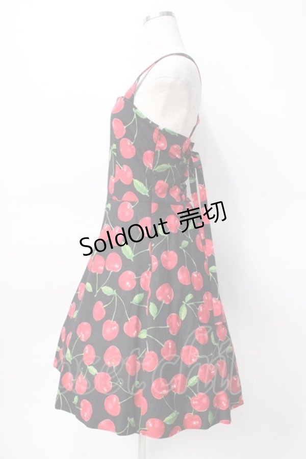 画像2: Jane Marple / Royal Cherryのサンドレス M 黒 Y-25-07-31-067-JM-OP-SZ-ZT326 (2)