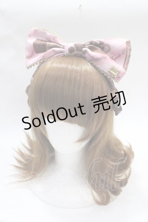 画像: Angelic Pretty / Bear’s Chocolaterieカチューシャ  ピンク Y-25-07-31-010-AP-AC-SZ-ZY
