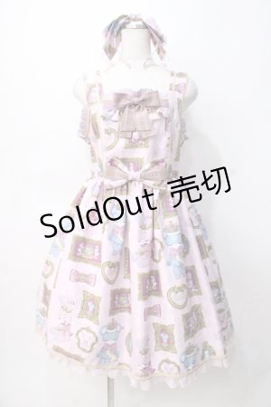 画像: Angelic Pretty / Dolls Collectionジャンパースカートセット  ピンク Y-25-07-31-071-AP-OP-SZ-ZY