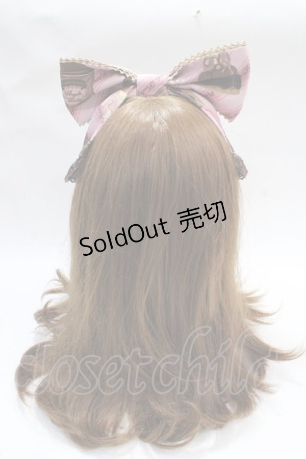 画像3: Angelic Pretty / Bear’s Chocolaterieカチューシャ  ピンク Y-25-07-31-010-AP-AC-SZ-ZY (3)