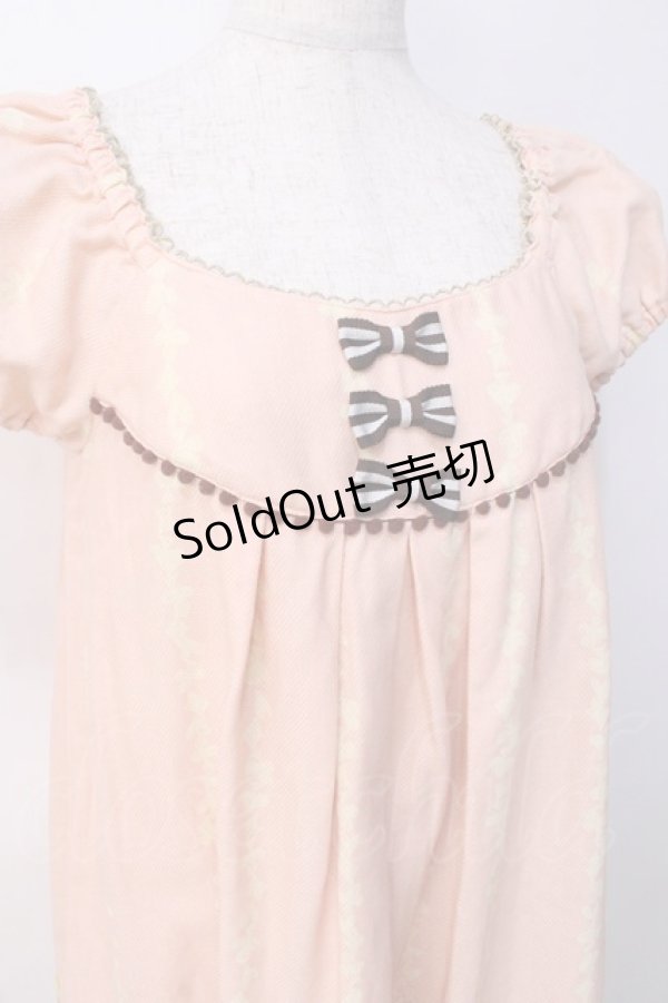 画像5: Emily Temple cute / チョコ＆ぬいぐるみワンピース  ピンク Y-25-07-31-078-ET-OP-SZ-ZY (5)