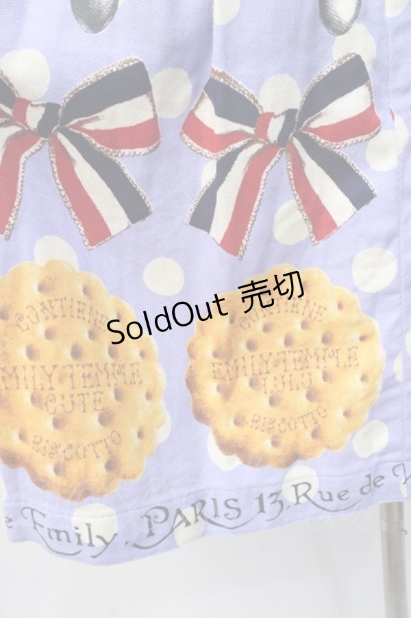 画像4: Emily Temple cute / ビスケットプリントワンピース  パープル Y-25-07-31-080-ET-OP-SZ-ZT083 (4)