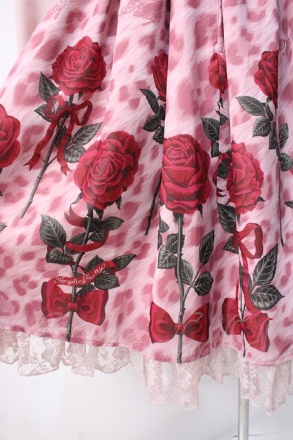 画像4: Angelic Pretty / Rebecca Leopardワンピース  ピンク Y-25-07-31-089-AP-OP-SZ-ZY (4)