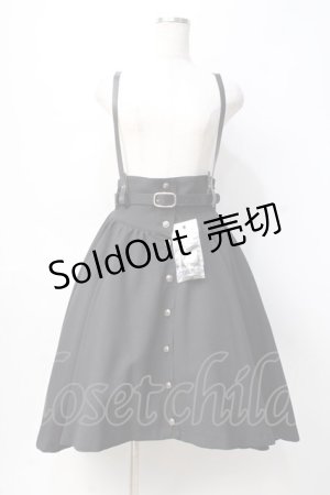 画像: MIHO MATSUDA / スカート・リデル M ブラック Y-25-07-31-116-GO-SK-SZ-ZY