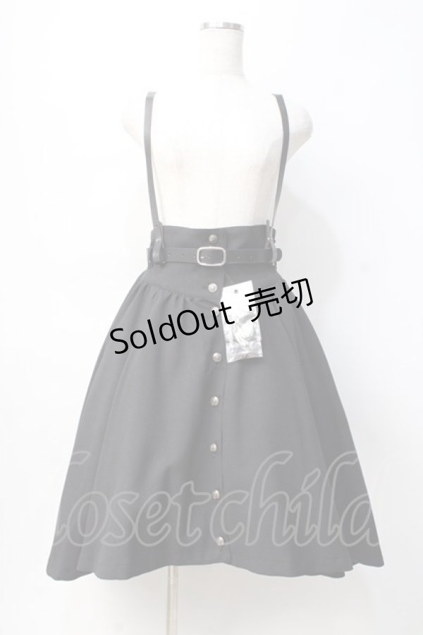 画像1: MIHO MATSUDA / スカート・リデル M ブラック Y-25-07-31-116-GO-SK-SZ-ZY (1)