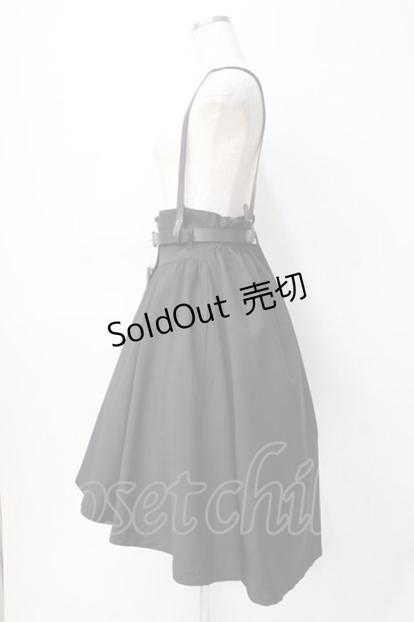 画像2: MIHO MATSUDA / スカート・リデル M ブラック Y-25-07-31-116-GO-SK-SZ-ZY (2)