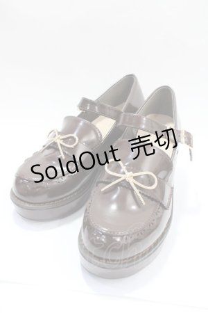 画像: axes femme POETIQUE / ローファーパンプス ｍ 茶 Y-25-07-31-022-AX-SH-SZ-ZT0810Y
