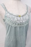 画像4: axes femme / バタフライビーズキャミソール M ミント Y-25-07-31-024-AX-TO-SZ-ZY (4)