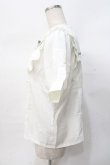 画像2: axes femme POETIQUE / ヒマワリブーケ刺繍ブラウス  生成り Y-25-07-31-025-AX-BL-SZ-ZY (2)