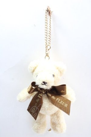 画像: Maison de FLEUR / ルミネ池袋店限定ベアチャーム/【Loulou】  ブラウン Y-25-08-02-006-LO-ZA-SZ-ZY