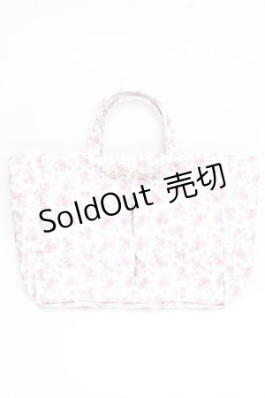 画像: Maison de FLEUR / 撥水加工フラワープリントバッグインバッグ F ピンク Y-25-08-02-008-LO-BG-SZ-ZT0810Y