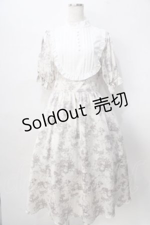 画像: m petit by misako / TT*AMデシンヨークワンピース M 中白 Y-25-08-02-066-LO-OP-SZ-ZY