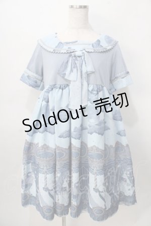 画像: Angelic Pretty / Horoscope Carnivalカットワンピース  サックス Y-25-08-02-070-AP-OP-AS-ZY