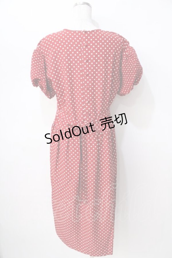 画像2: PINK HOUSE / ドットワンピース  赤 Y-25-08-02-083-LO-OP-SZ-ZT230 (2)