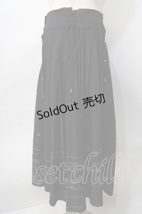 画像2: Hoshibako Works / 繁花集スカート L 黒 Y-25-08-02-109-LO-SK-SZ-ZY (2)