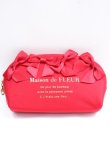 画像1: Maison de FLEUR / ランダムリボンメガネケース  レッド Y-25-08-02-003-LO-ZA-HR-ZY (1)