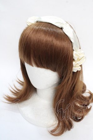 画像: m petit by misako / AMPLカチューシャ  中白 Y-25-08-02-027-LO-AC-SZ-ZY