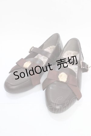 画像: m petit by misako / NINA'Sコラボパンプス L 中茶 Y-25-08-02-028-LO-SH-SZ-ZT0810Y