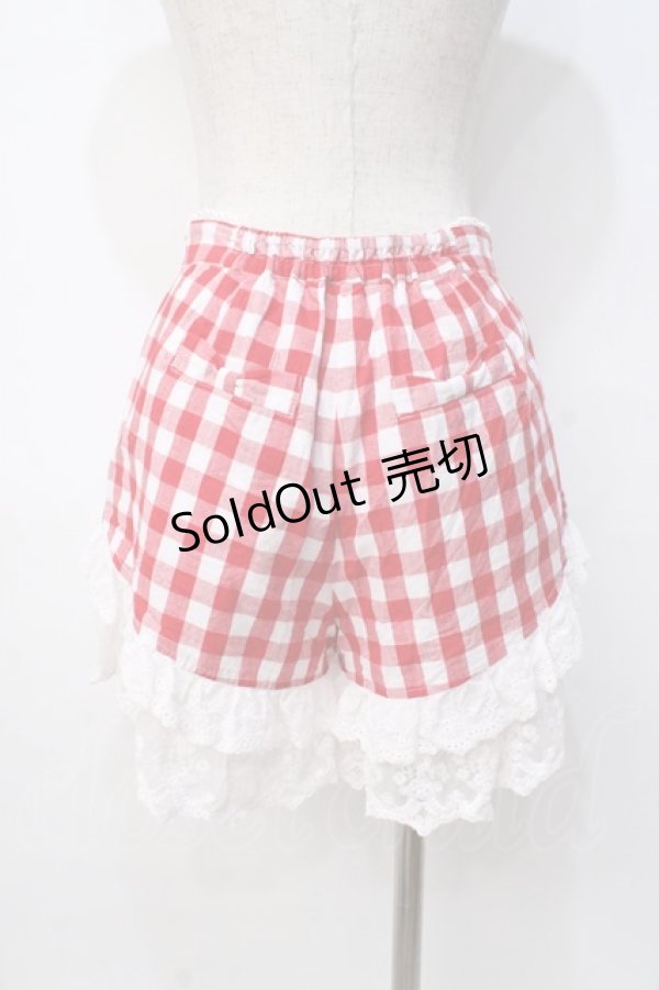 画像3: LIZ LISA / ギンガムスカパン 0 アカ Y-25-08-07-031-LO-PA-SZ-ZT042 (3)