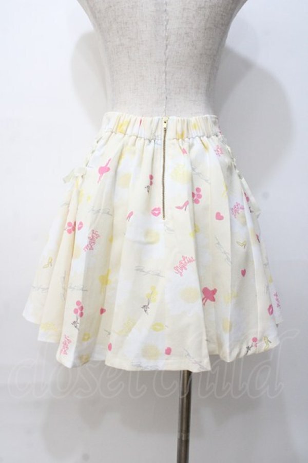 画像3: LIZ LISA / マリリンモンロースカート 0 イエロー Y-25-08-07-036-LO-SK-SZ-ZI (3)