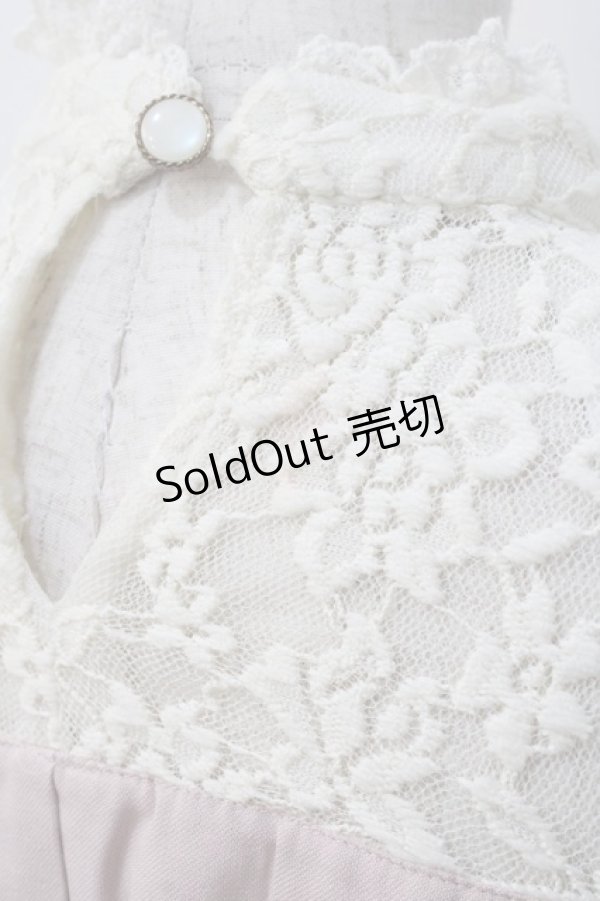 画像4: LIZ LISA / レース切替ビスチェワンピース 0 ピンク Y-25-08-07-010-LO-OP-SZ-ZH (4)