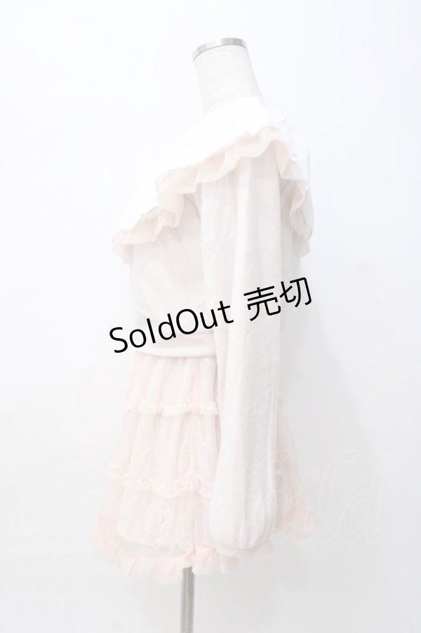 画像2: LIZ LISA / シャギー×トリコットトップス 0 ピンク Y-25-08-07-013-LO-TO-SZ-ZH (2)