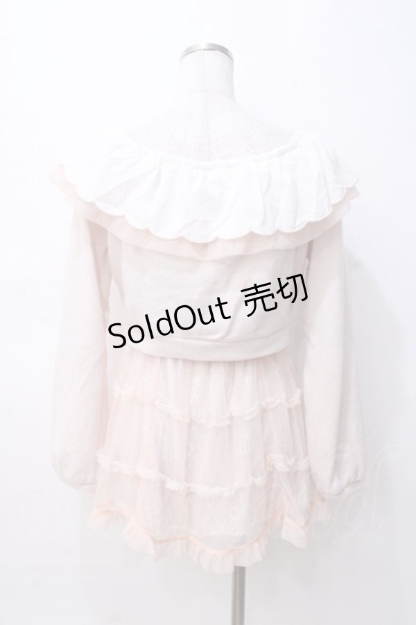 画像3: LIZ LISA / シャギー×トリコットトップス 0 ピンク Y-25-08-07-013-LO-TO-SZ-ZH (3)