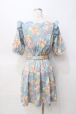 画像3: LIZ LISA / 水彩柄ワンピース 0 ブルー Y-25-08-07-014-LO-OP-SZ-ZI (3)