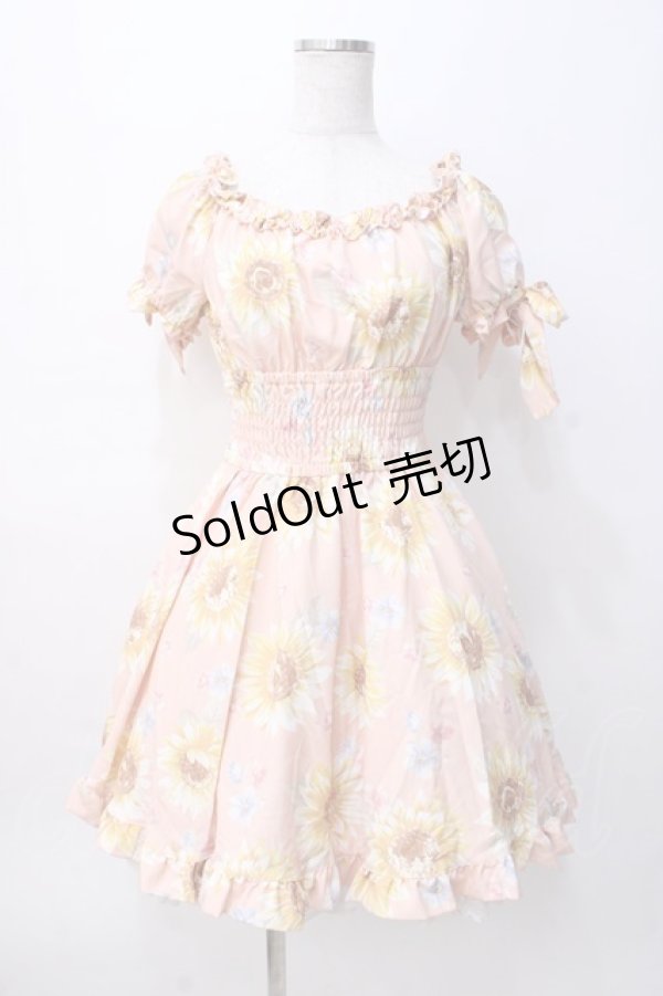 画像1: LIZ LISA / ひまわりワンピース 0 オレンジ Y-25-08-07-017-LO-OP-SZ-ZY (1)