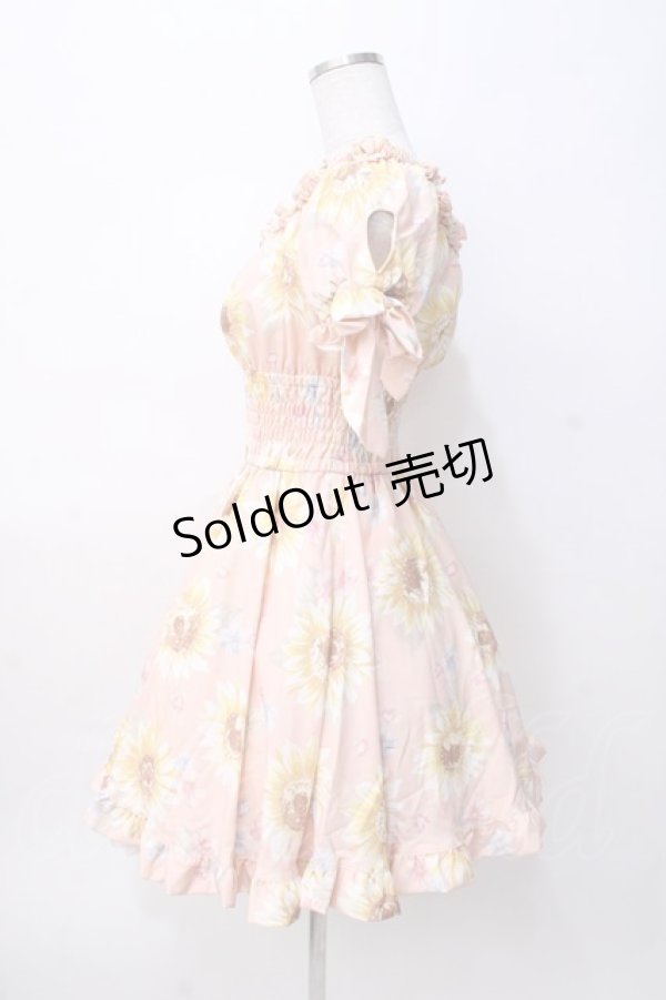 画像2: LIZ LISA / ひまわりワンピース 0 オレンジ Y-25-08-07-017-LO-OP-SZ-ZY (2)