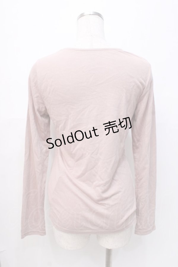 画像3: axes femme / ビックリボンカットソー M アワピンク Y-25-08-08-042-AX-TO-SZ-ZI (3)