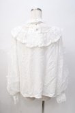 画像3: axes femme kawaii / ヴィンテージシフォンブラウス M 白 Y-25-08-08-060-AX-BL-SZ-ZH (3)