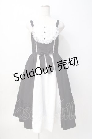 画像: axes femme kawaii / 童話の小公女ジャンスカ M 黒 Y-25-08-08-090-AX-OP-SZ-ZY