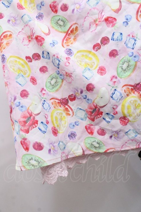 画像4: axes femme POETIQUE / フルーツパンチキャミワンピース M ピンク Y-25-08-08-092-AX-OP-SZ-ZT101 (4)