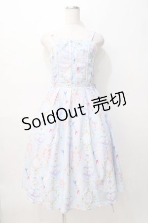 画像: axes femme Kawaii / ファンシーマリンジャンスカ M サックス Y-25-08-08-094-AX-OP-SZ-ZH