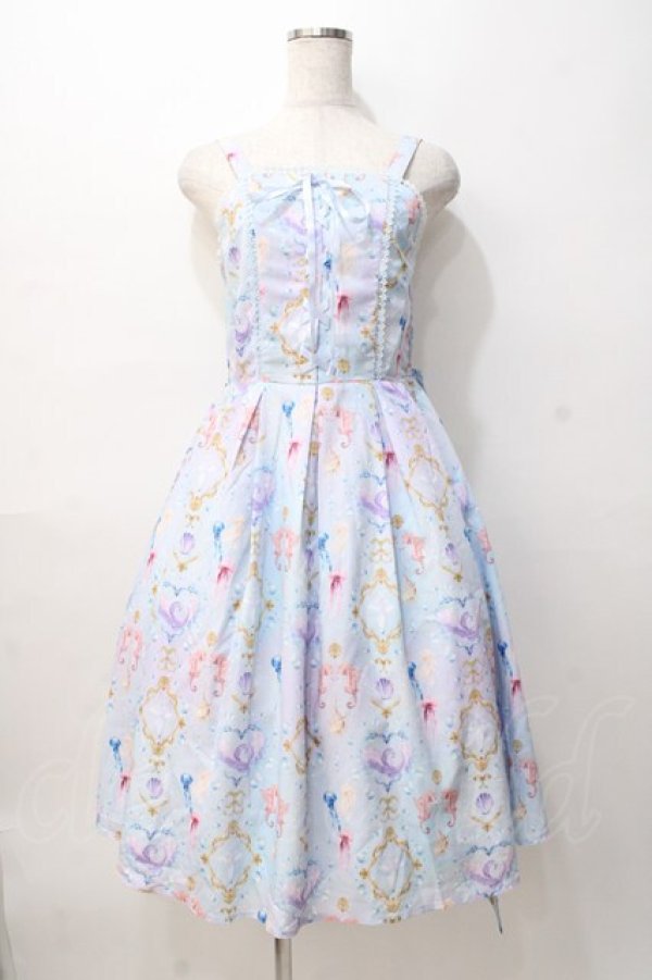 画像1: axes femme kawaii / ファンシーマリンジャンスカ M サックス Y-25-08-08-094-AX-OP-SZ-ZH (1)