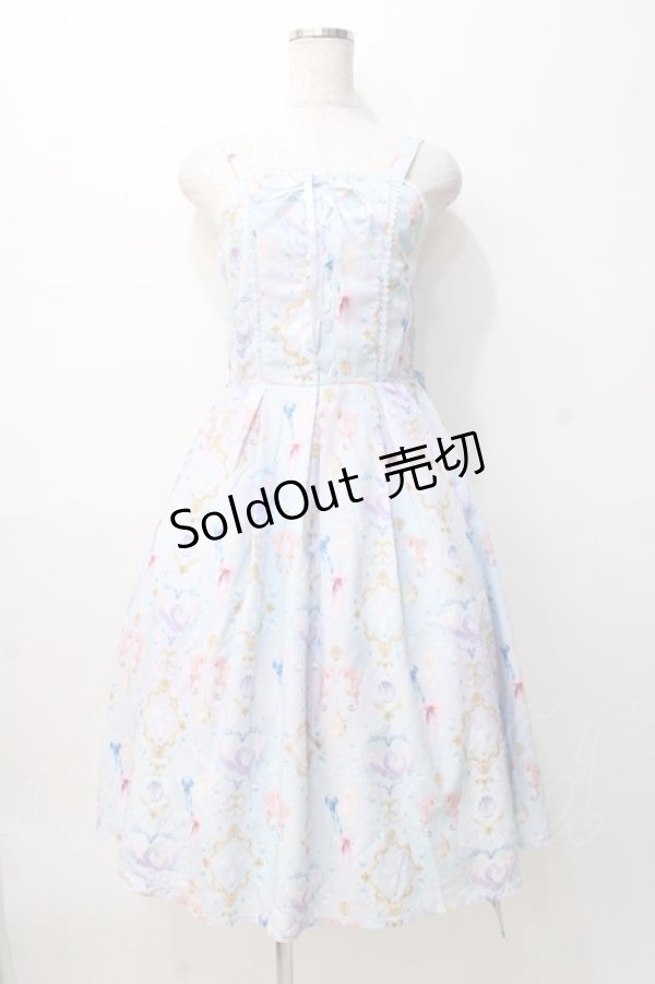 画像1: axes femme Kawaii / ファンシーマリンジャンスカ M サックス Y-25-08-08-094-AX-OP-SZ-ZH (1)