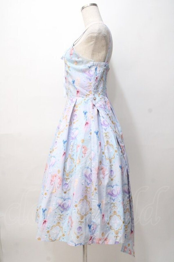 画像2: axes femme kawaii / ファンシーマリンジャンスカ M サックス Y-25-08-08-094-AX-OP-SZ-ZH (2)