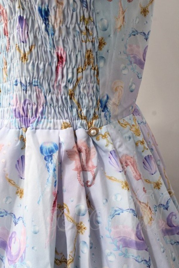 axes femme kawaii / ファンシーマリンジャンスカ M サックス Y-25-08