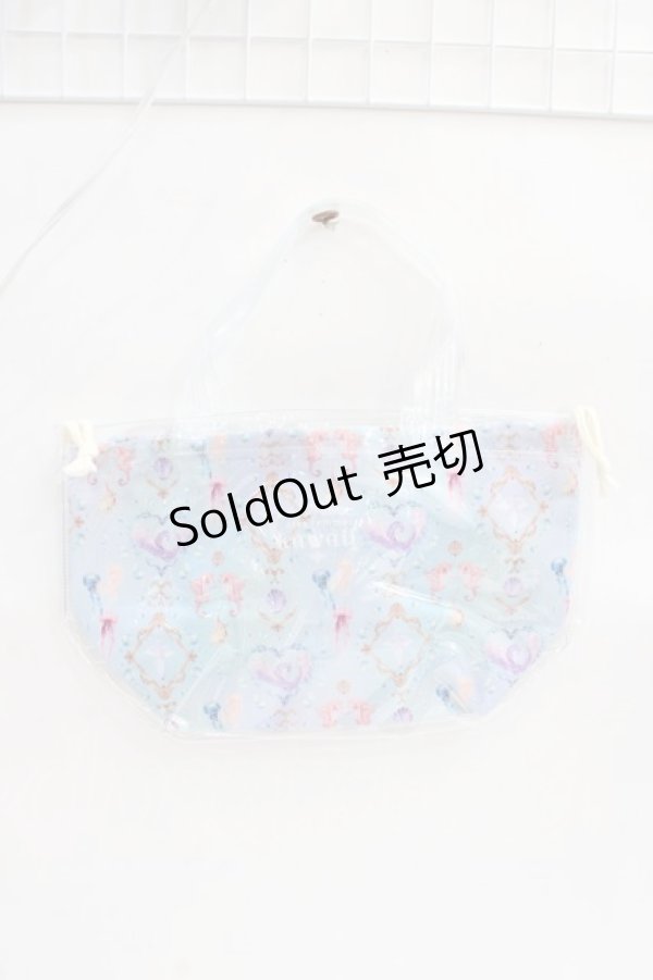 画像1: axes femme kawaii / トートバッグ  サックス Y-25-08-08-012-AX-BG-SZ-ZT487 (1)