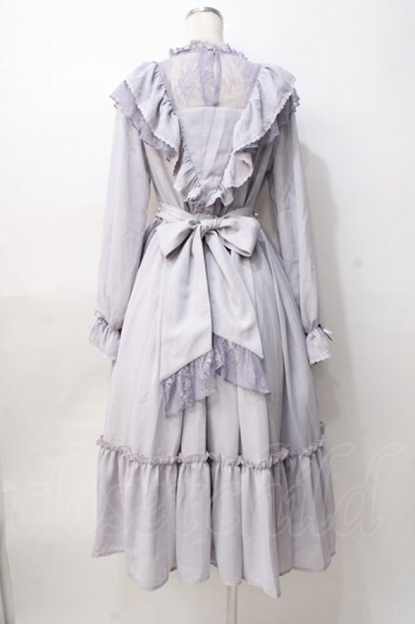 axes femme kawaii / ヴィンテージシフォンワンピース M